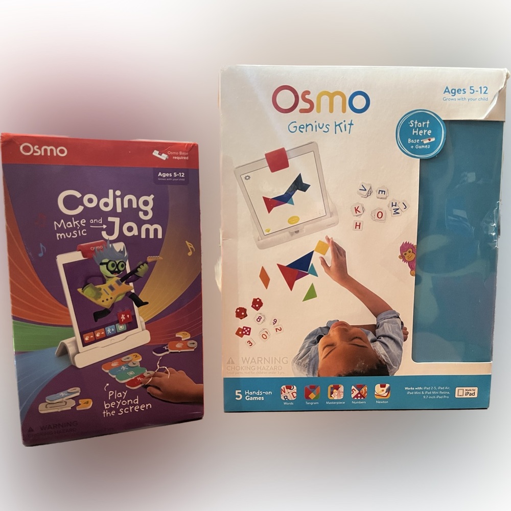 Osmo Genius Kit and Coding Jam game for iPad